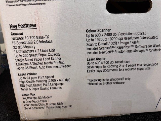 Brother MFC-7360 Laser Printer Carousel 5