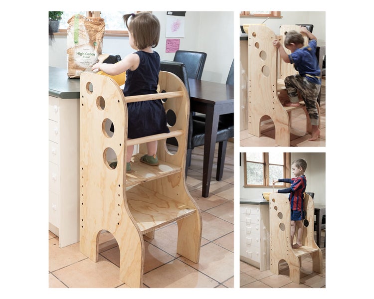 Learning Tower, Natural Finish Carousel 1