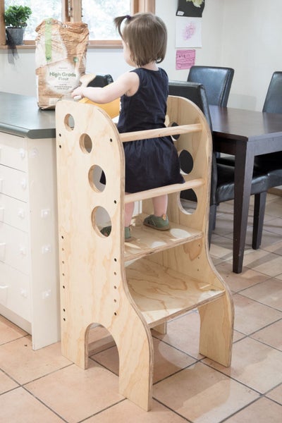 Learning Tower, Natural Finish Carousel 2