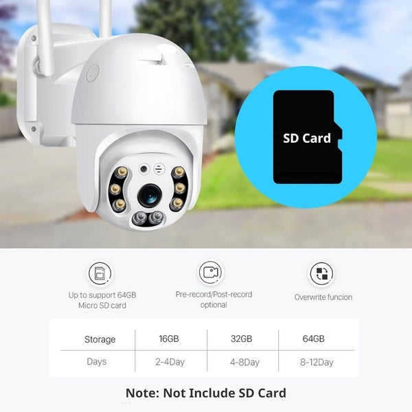 3x Combo Offfer Outdoor Waterproof Security Camera, Wireless CCTV Camera Carousel 9