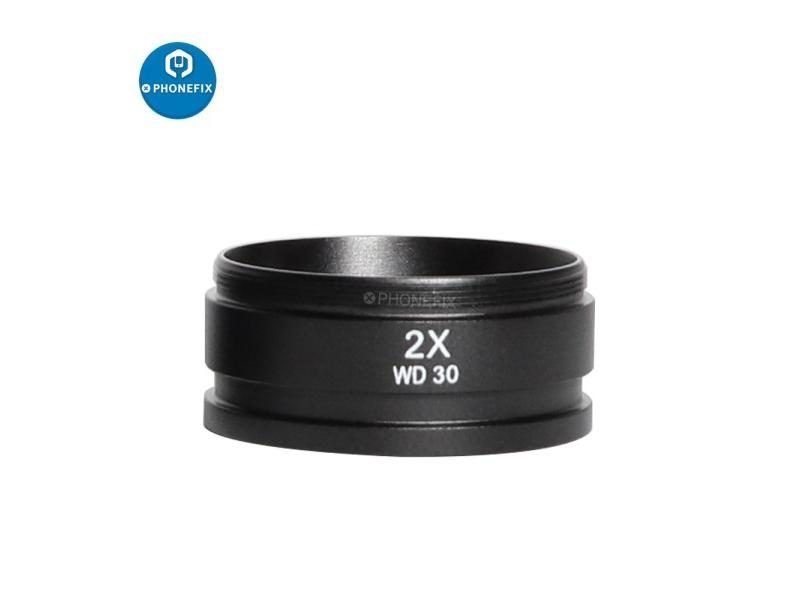 0.5X 0.7X 1.0X 2.0X Lens For Trinocular Stereo Zoom Microscope Accessories Carousel 1