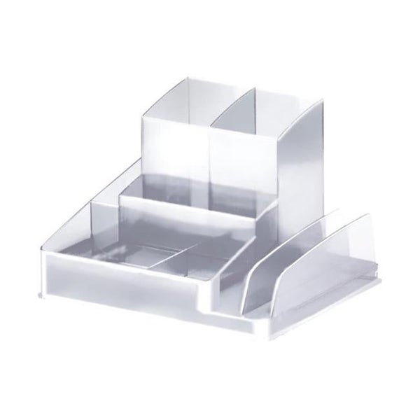 Italplast Desk Organiser Clear Carousel 1