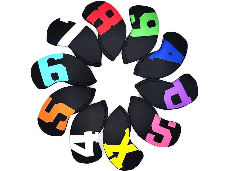 Siranlive Golf Iron Head Covers 9PCS/10PCS (4-9 P A S,X ) Simple Style Carousel 1