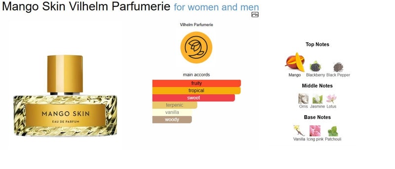 Vilhelm Parfumerie Mango Skin 5ml Decant Sample Carousel 2