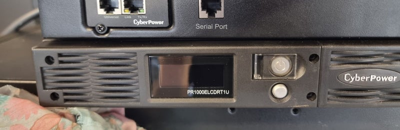 CyberPower PR1000ELCDRT1U Pro Series 1000VA 670W 1U pure sine wave UPS Carousel 2