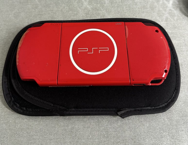 PlayStation Portable (PSP) 3000 – Black & Red (God of War) | 64GB | Fully Set Up63617599394177112