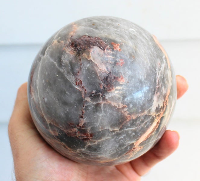 LARGE solid marble ball Carousel 1