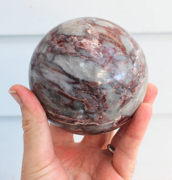 LARGE solid marble ball Carousel 2