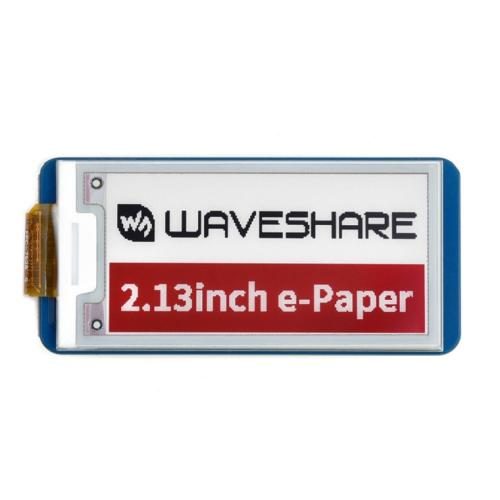 Raspberry Pi Display 2.13inch E-Paper / E-Ink Module (B) for Raspberry Pi Pico, Carousel 1