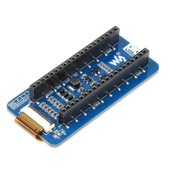 Raspberry Pi Display 2.13inch E-Paper / E-Ink Module (B) for Raspberry Pi Pico, Carousel 4