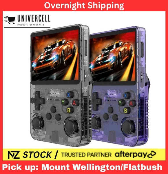 R36S Retro Handheld Game Console with 64G 4k HD IPS Screen Carousel 1