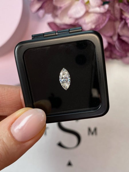 $1 Res ~ $1320 Buy Now * 1.00ct Marquise Diamond Carousel 1
