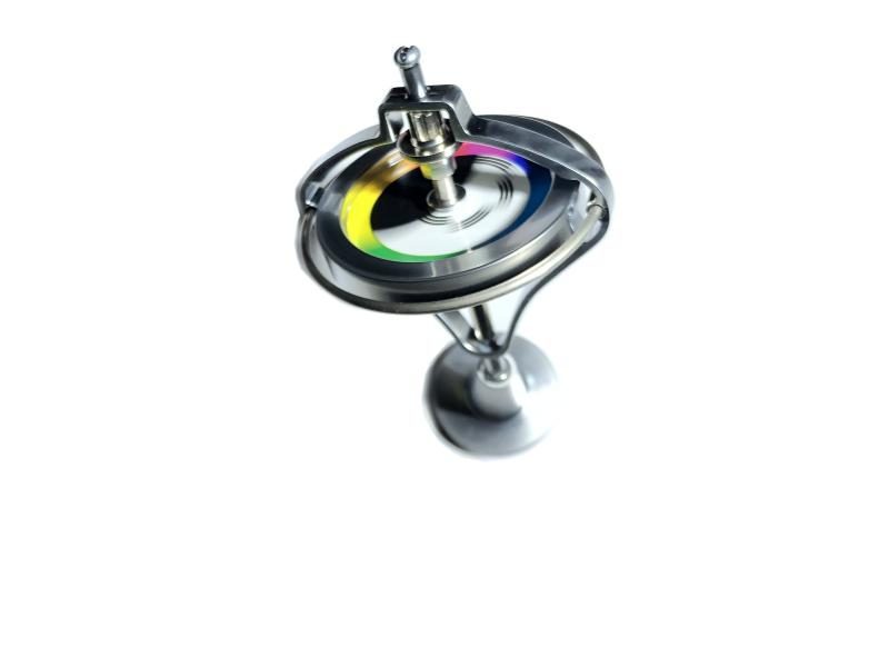 Metal Mechanical Gyroscope For Adults Kids Stress Relief Toy Carousel 1