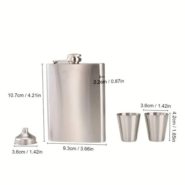 Jack Daniels Pocket Flask Gift Set Carousel 2