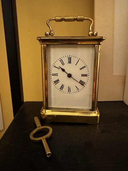 Early 20th century carriage clock Carousel 1