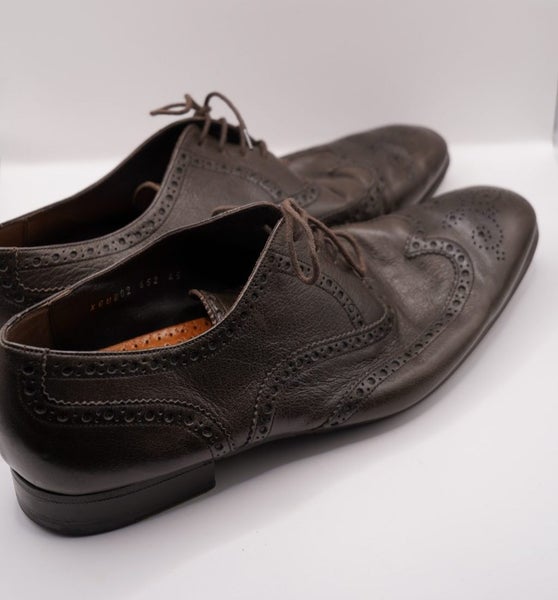 Classic Giorgio Armani - Nappa Hand-Made Brogue Lace-ups63616994102017111