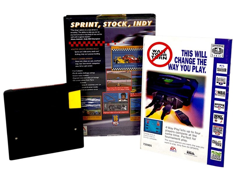 EA Sports Andretti Racing (Sega Mega Drive) Tidy and Complete Carousel 2
