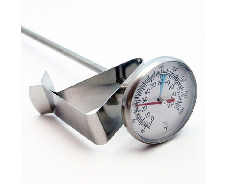 Thermometer Frothing Tool Kitchen Probe Food Cooking Thermometer Probe Safely Carousel 1