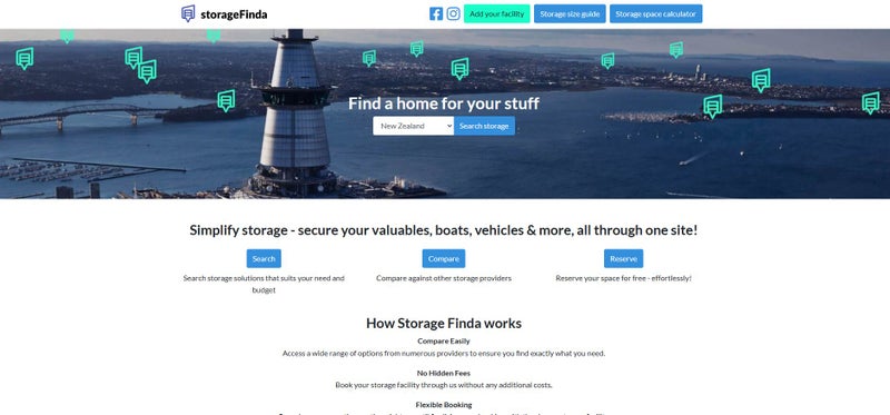 Online Storage Marketplace for Sale – StorageFinda.co.nz Carousel 1