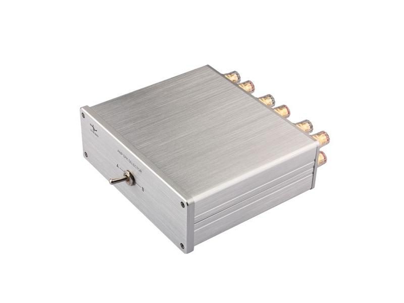 HIFI Lossless 2 IN 1 OUT Audio Switcher Amplifier Speaker Switch Converter Carousel 1