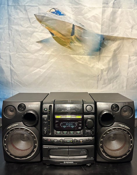 Pioneer XR-P760F 26 CD Tape Deck Stereo System AUX 200W RMS Remote Carousel 1