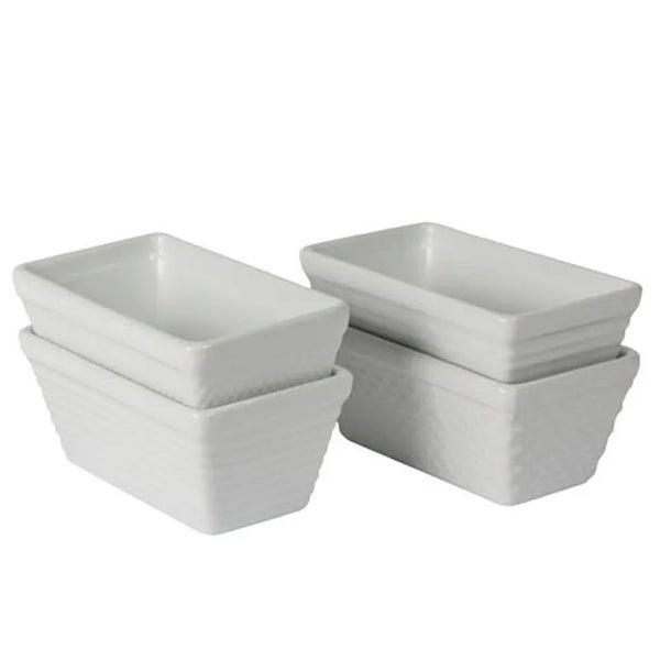 BIA Porcelain Mini Loaf Pans, Set of 4 Carousel 1