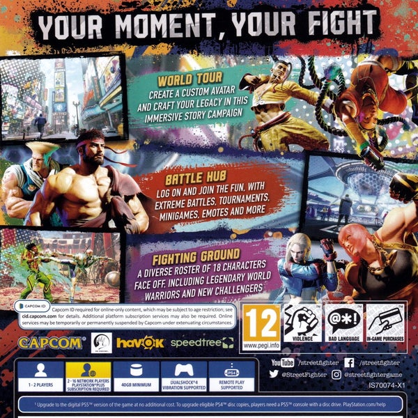 Street Fighter 6 PS4 Carousel 2