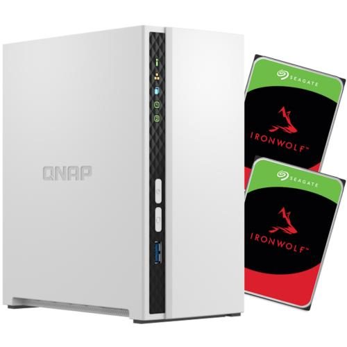 QNAP TS-233 2-Bay NAS with 2x 4TB NAS HDD Bundle [BDLQNP23306] Carousel 1