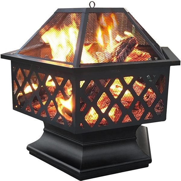 24in Heavy Duty Fire Pit Carousel 1