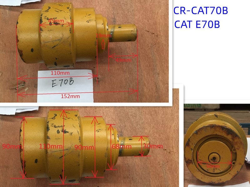 Digger Carrier Roller for CAT/Volvo/Hitachi /IHI/Kubota/Komatsu /Kobelco/Yanmar Carousel 2