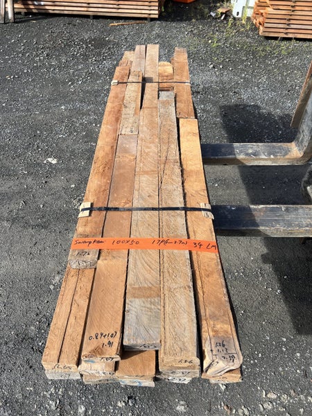 34 LM 100x50mm Kiln-Dried Swamp Kauri Timber lot Carousel 1