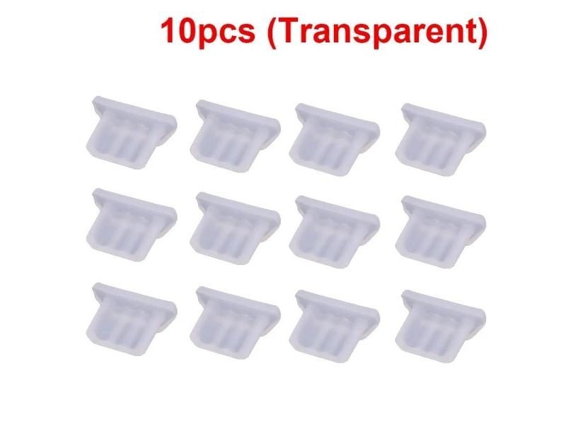 1-10pcs Micro USB Dust Plug Silicone Universal Android Charging Port Dust Plug Carousel 1