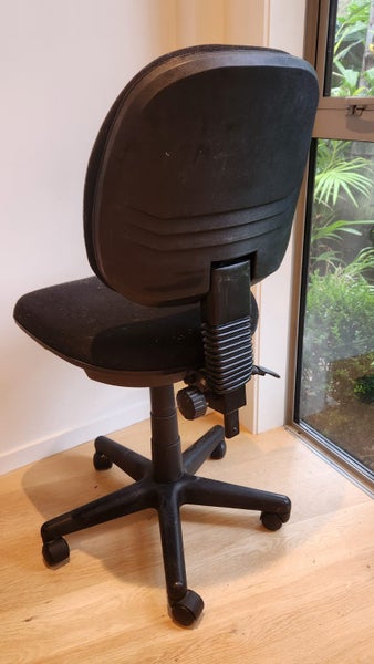 Black Adjustable Office Chair Carousel 2