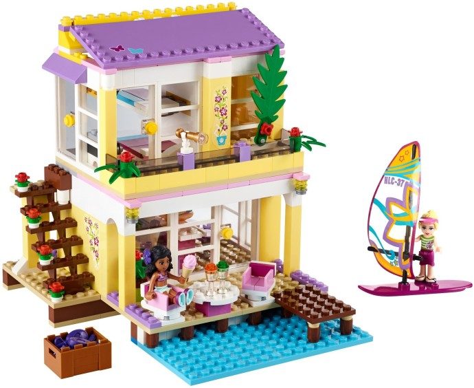 ADORABLE LEGO FRIENDS SET - #41037 STEPHANIE'S BEACH HOUSE - SO CUTE! Carousel 2