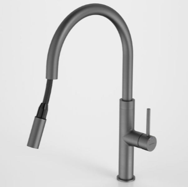 CAROMA Liano II Pull Out Sink Mixer - Black/Gun Metal Carousel 2