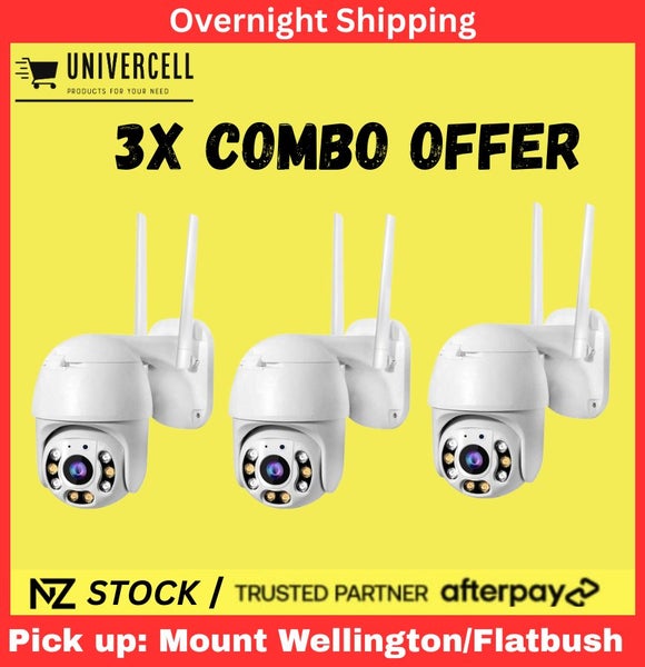 3x Combo Offfer Outdoor Waterproof Security Camera, Wireless CCTV Camera Carousel 1