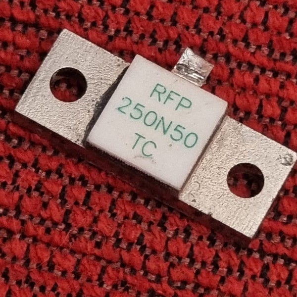 Two Hundred & Fifty watt ceramic resistor...ideal dummy load.63613499074689110