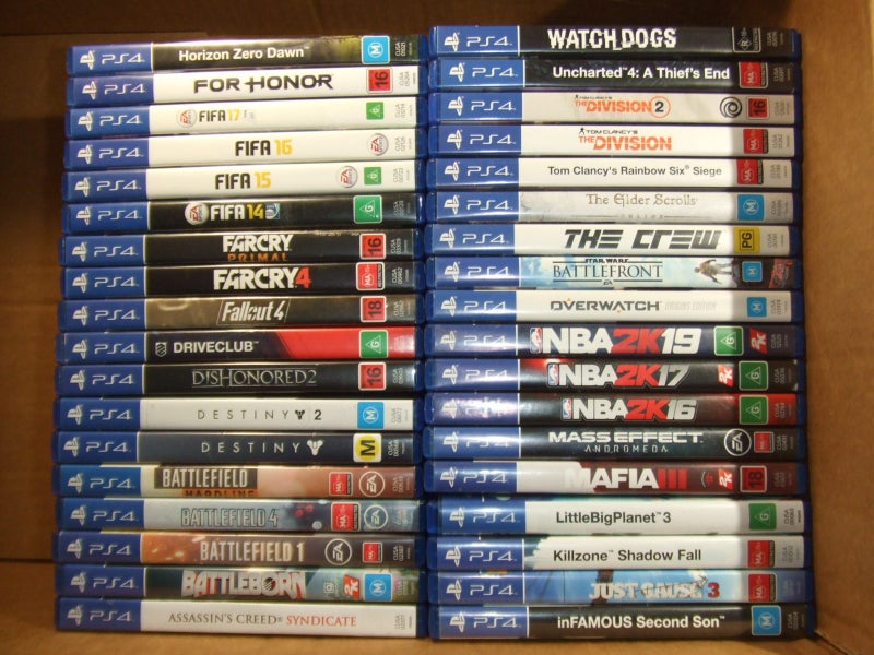 Bulk Various PS4 Games at $10 each - Buy 1 or more! Buy 8+ get FREE SHIPPING! Carousel 1