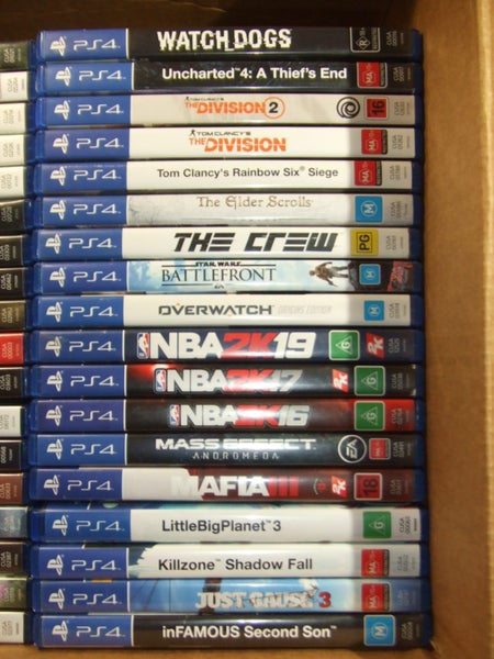 Bulk Various PS4 Games at $10 each - Buy 1 or more! Buy 8+ get FREE SHIPPING!63614784757635112