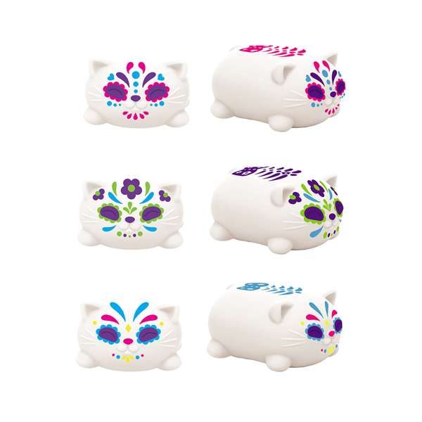 Nee Doh Sugar Skull Cats Carousel 1