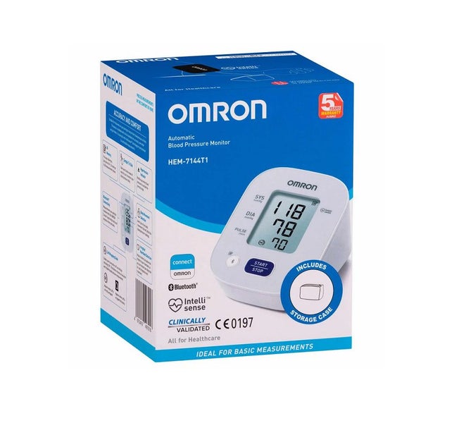 Omron Automatic Blood Pressure Monitor HEM-7144T1 Carousel 1