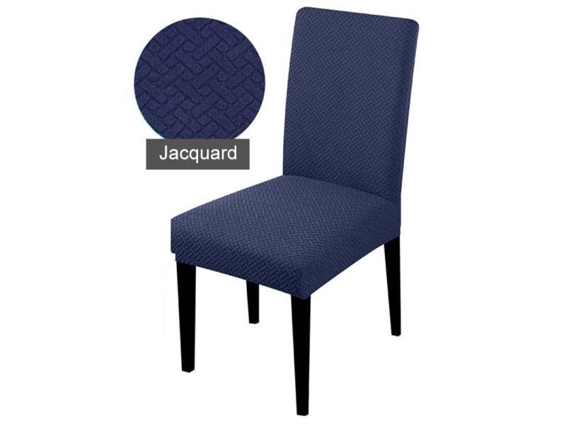 Chair Cover With Back Jacquard Fabric Universal Size Cheap Chair Cover Big Carousel 1