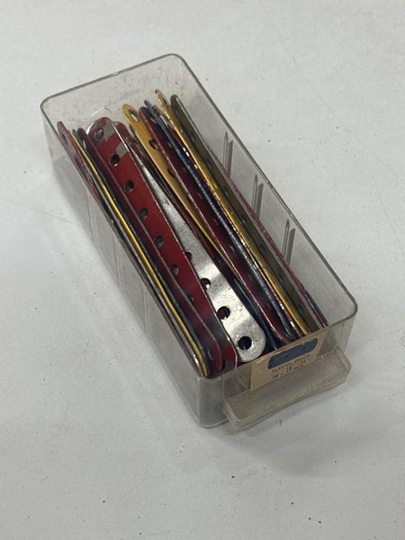Meccano PN 2a 4.5” Perforated Strips x 37 in tray Carousel 1
