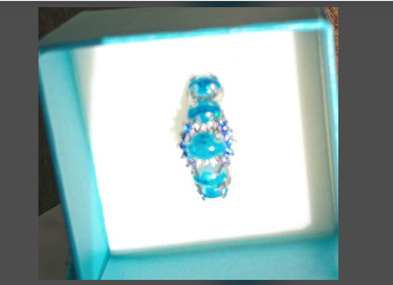 SILVER / OPAL RING Carousel 1