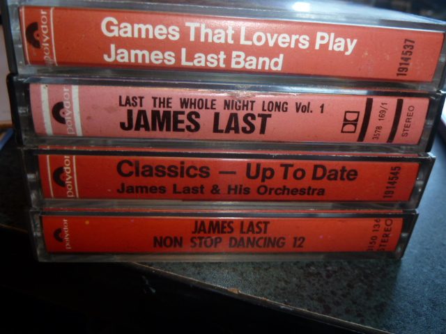 Four Cassette tapes of JAMES LAST Carousel 1