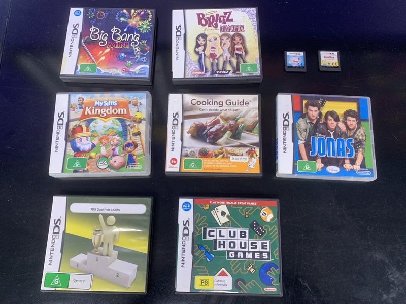 DS (and a 3DS) games BULK Carousel 1