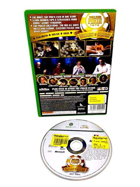 World Series Poker Tournament of Champions (Xbox 360) Carousel 2