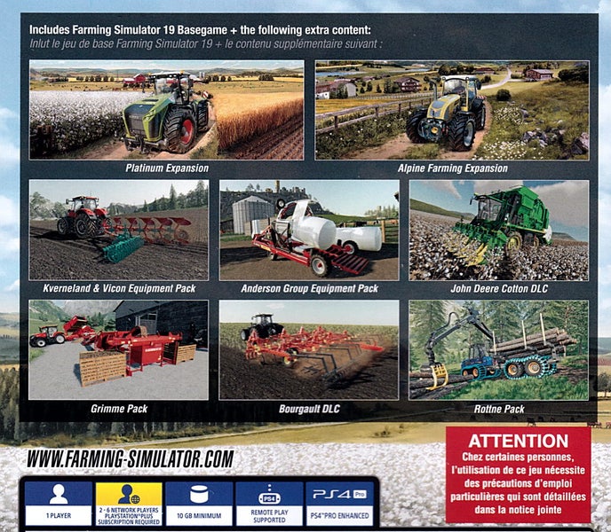 Farming Simulator 19 Ambassador Edition PS4 Carousel 2