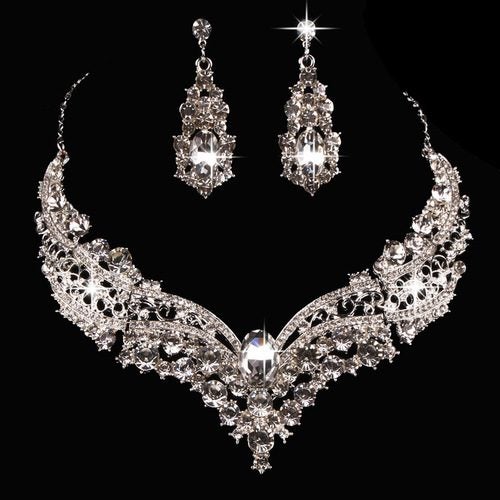 Jewellery Set Necklace Earrings Carousel 8