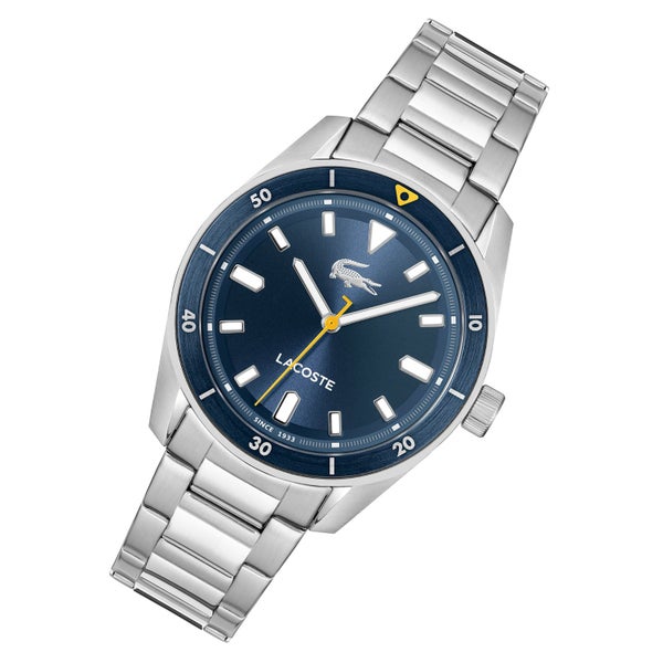 Lacoste Stainless Steel Blue Dial Men's Watch - 2011424 Carousel 2